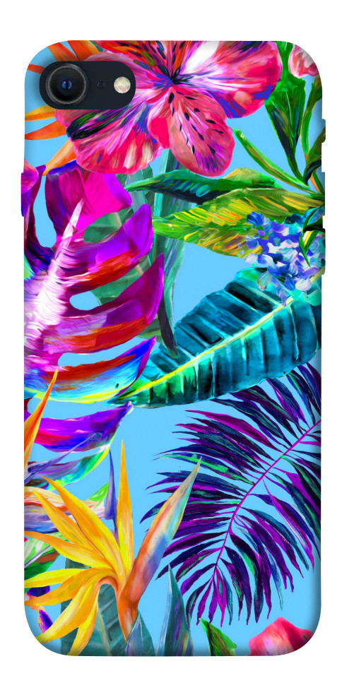 

Чехол Watercolor flowers для iPhone SE (2022) 1469247