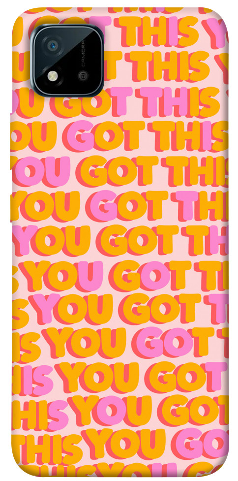 Чехол You got this для Realme C20