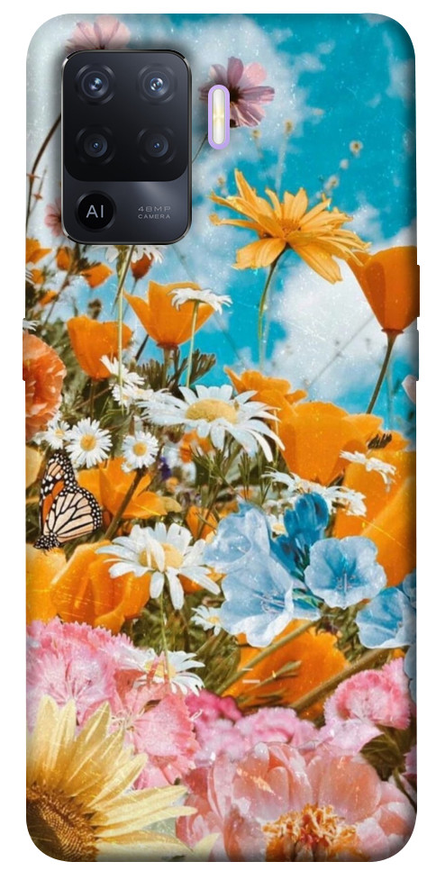 

Чехол Летние цветы для Oppo A94 1469590