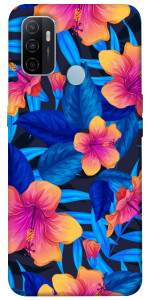 Чехол Цветочная композиция для Oppo A53
