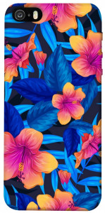 Чехол Цветочная композиция для iPhone 5