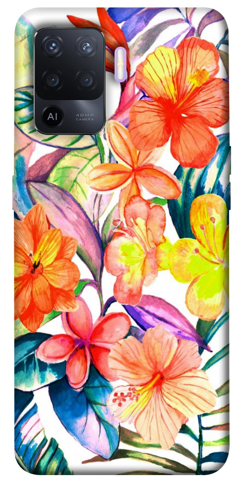 

Чехол Цветочный коктейль для Oppo A94 1470596