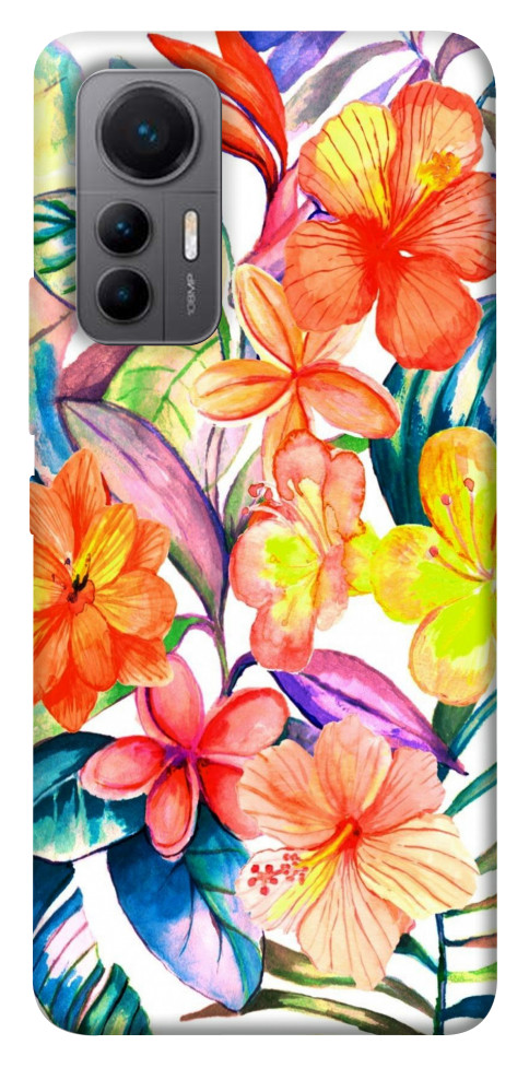 

Чехол Цветочный коктейль для Xiaomi 12 Lite 1470636