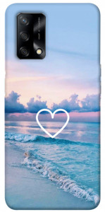 Чехол Summer heart для Oppo A74 4G