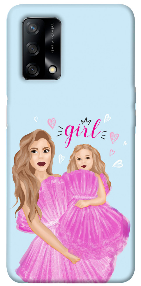 Чехол Girls couple look для Oppo A74 4G