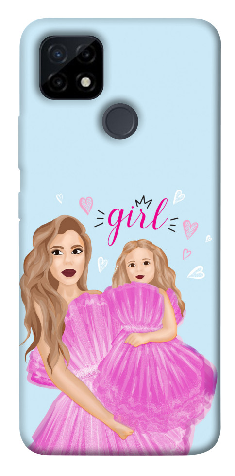 

Чехол Girls couple look для Realme C25Y 1471076