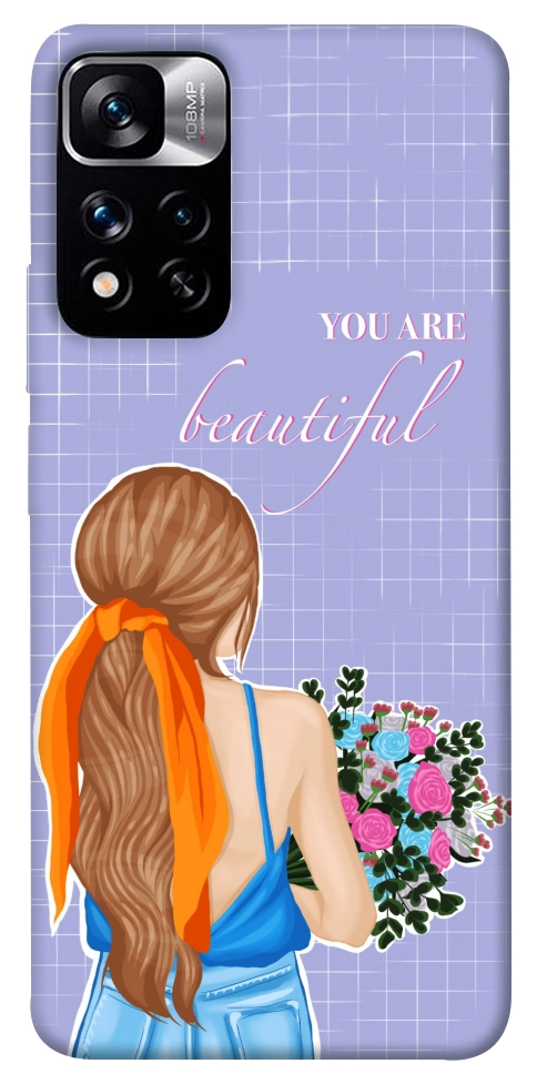 Чехол You are beautiful для Xiaomi Redmi Note 11 5G