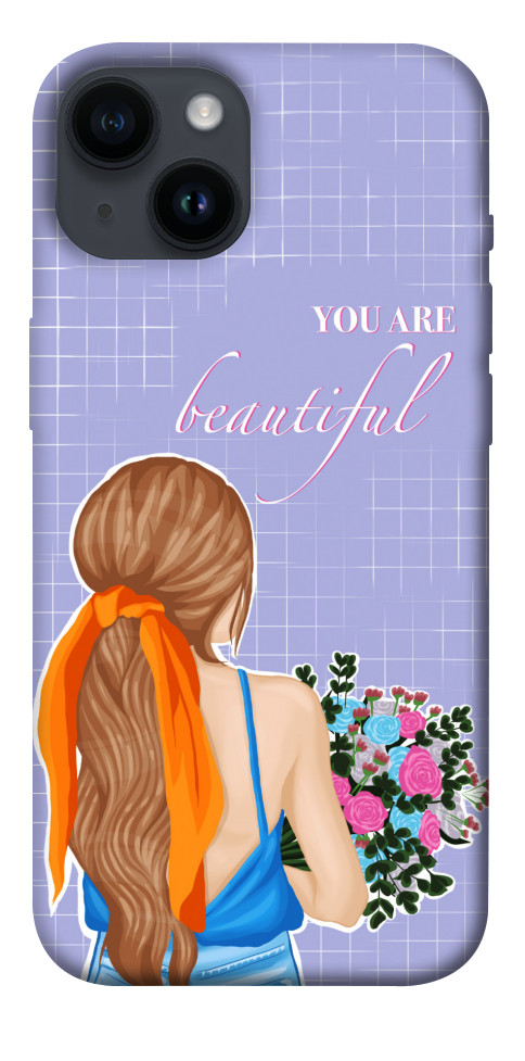 Чохол You are beautiful для iPhone 14