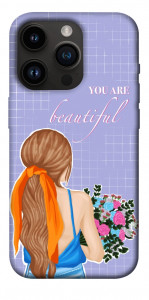 Чохол You are beautiful для iPhone 14 Pro