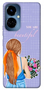 Чехол You are beautiful для TECNO Camon 19 (CI6n)