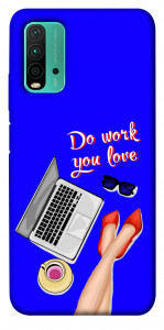 Чехол Do work you love для Xiaomi Redmi 9T