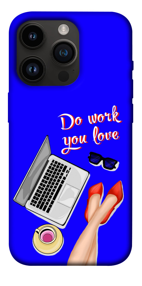 

Чехол Do work you love для iPhone 14 Pro 1471547