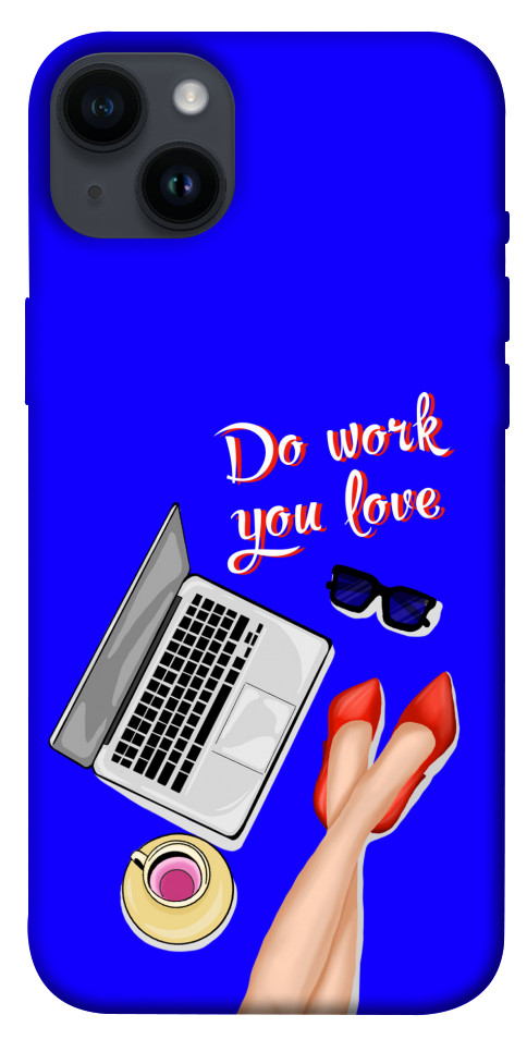 Чехол Do work you love для iPhone 14 Plus