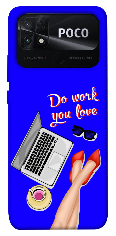 

Чехол Do work you love для Xiaomi Poco C40 1471555