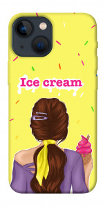 Чехол Ice cream girl для iPhone 13 mini
