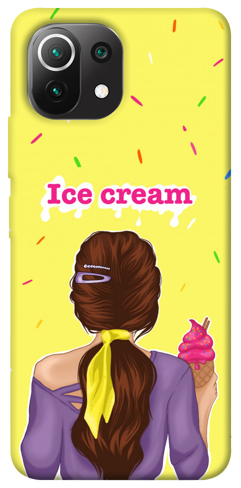 

Чехол Ice cream girl для Xiaomi Mi 11 Lite 1471711