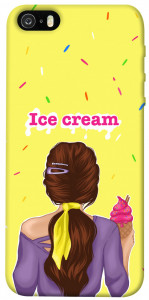 Чехол Ice cream girl для iPhone 5S