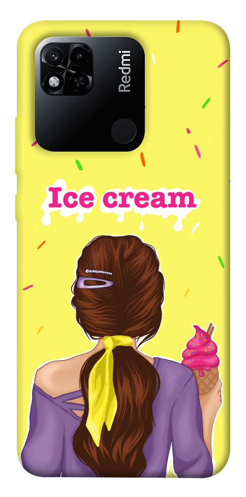 Чехол Ice cream girl для Xiaomi Redmi 10A