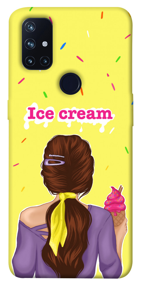 

Чохол Ice cream girl для OnePlus Nord N10 5G 1471745