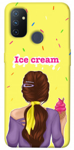 Чехол Ice cream girl для OnePlus Nord N100