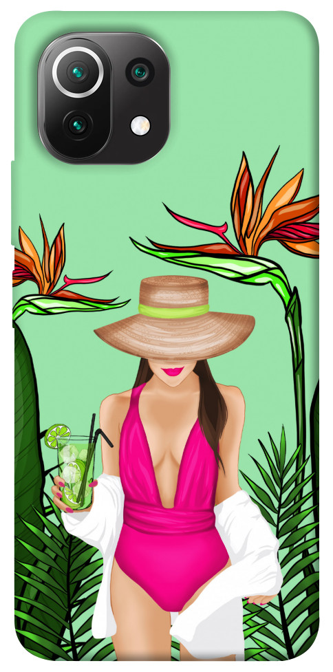 

Чохол Tropical girl для Xiaomi Mi 11 Lite 1471903