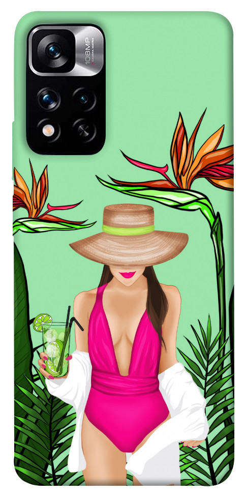 

Чохол Tropical girl для Xiaomi Redmi Note 11 5G 1471922