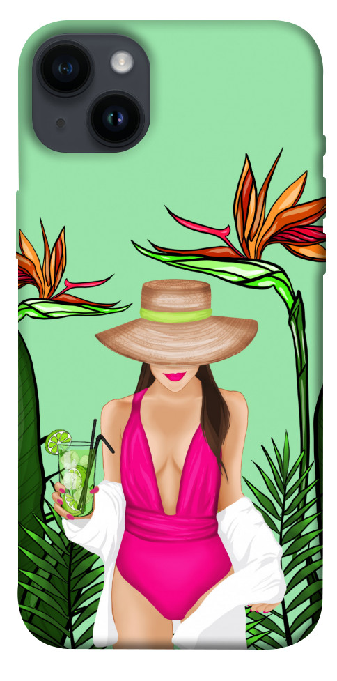 

Чохол Tropical girl для iPhone 14 Plus 1471932