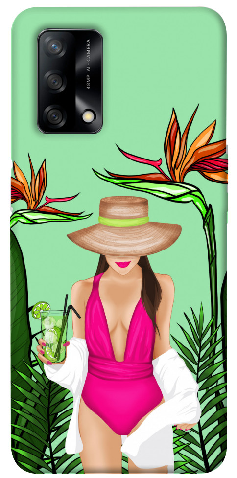 

Чохол Tropical girl для Oppo F19 1471934