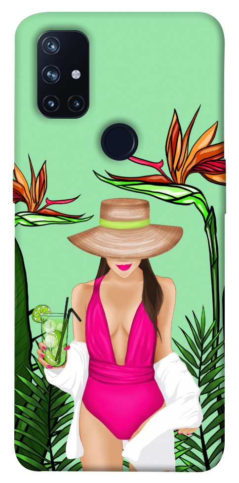 

Чохол Tropical girl для OnePlus Nord N10 5G 1471937