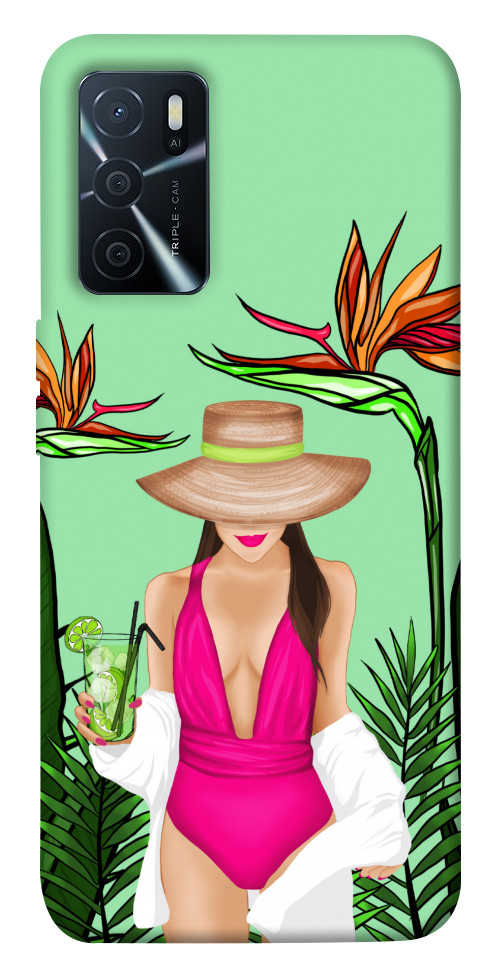 

Чохол Tropical girl для Oppo A16 4G 1471941