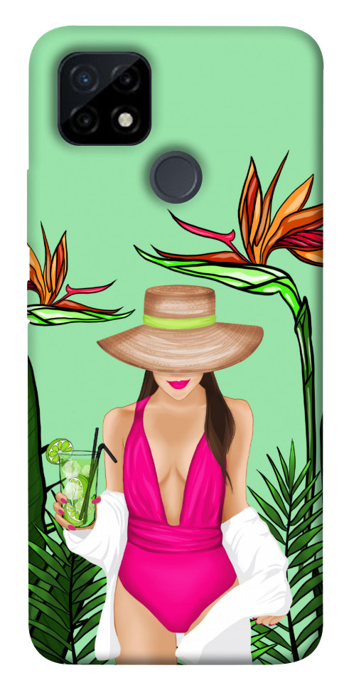 

Чехол Tropical girl для Realme C25Y 1471954