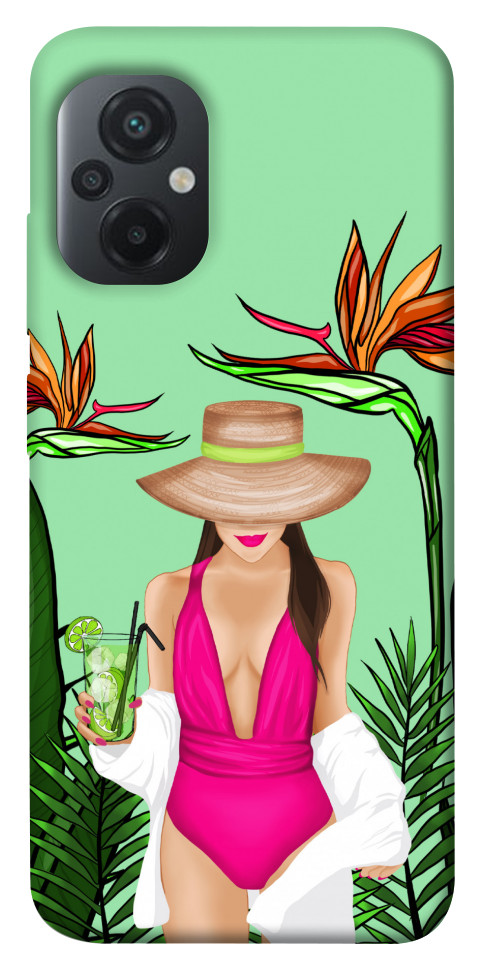

Чехол Tropical girl для Xiaomi Poco M5 1471956