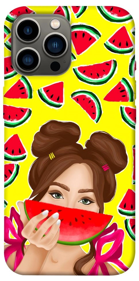 Чехол Watermelon girl для iPhone 13 Pro Max