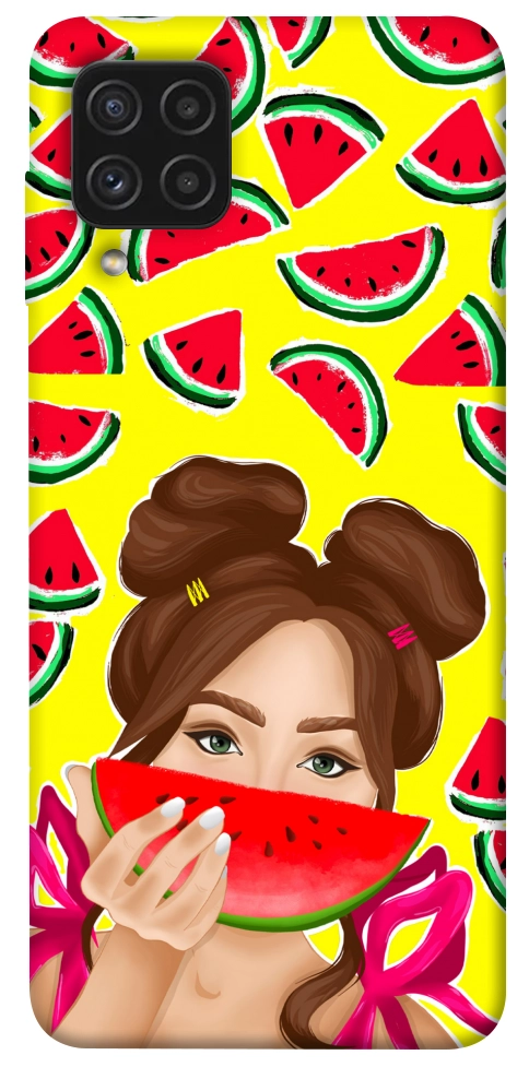 Чехол Watermelon girl для Galaxy A22 4G