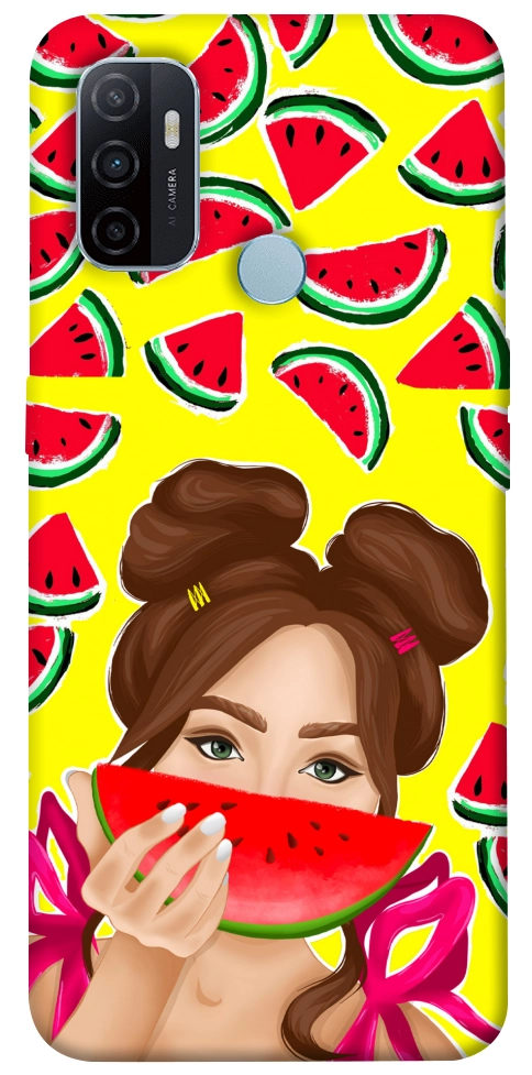 Чехол Watermelon girl для Oppo A32