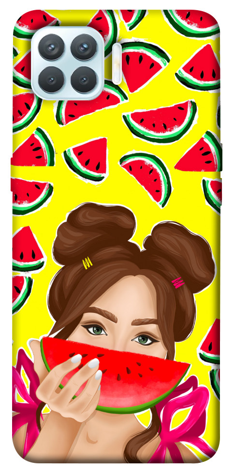 Чехол Watermelon girl для Oppo F17 Pro