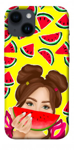 Чехол Watermelon girl для iPhone 14