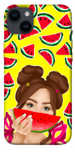 Чехол Watermelon girl для iPhone 14 Plus