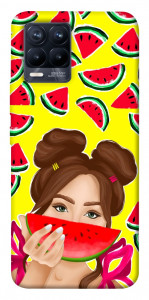 Чехол Watermelon girl для Realme 8