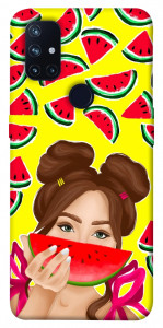 Чехол Watermelon girl для OnePlus Nord N10 5G