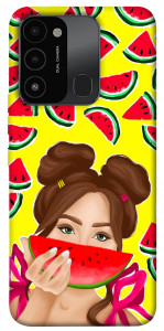 Чохол Watermelon girl для TECNO Spark 8C