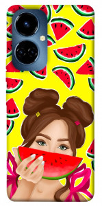 Чохол Watermelon girl для TECNO Camon 19 (CI6n)