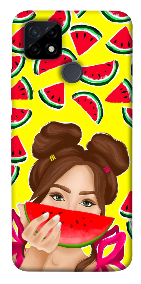 Чехол Watermelon girl для Realme C21Y