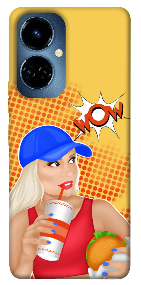 

Чехол Wow burger для TECNO Camon 19 (CI6n) 1472074