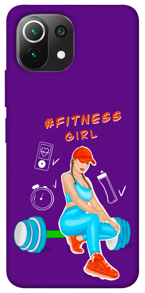 

Чехол Fitness girl для Xiaomi Mi 11 Lite 1472097