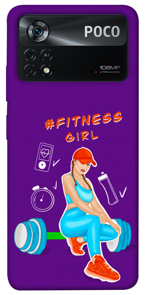 

Чехол Fitness girl для Xiaomi Poco X4 Pro 1472117