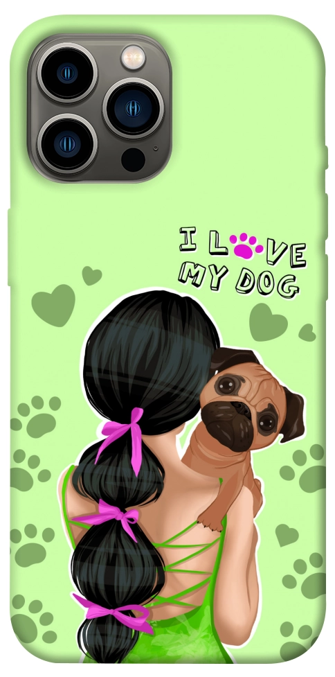 Чохол Love my dog для iPhone 13 Pro Max