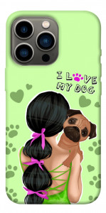 Чохол Love my dog для iPhone 13 Pro