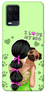 Чохол Love my dog для Oppo A54 4G
