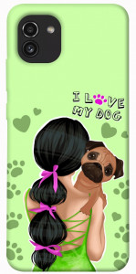 Чохол Love my dog для Galaxy A03